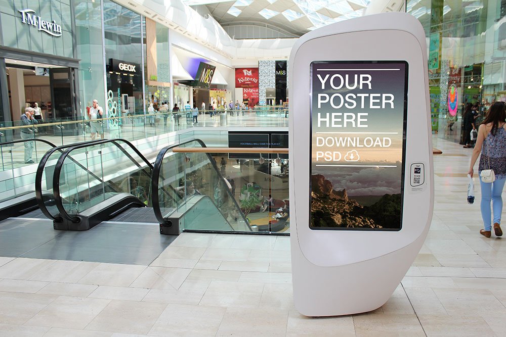 Digital Vertical Standee – Interactive Marketing Displays by Elpro Technologies
